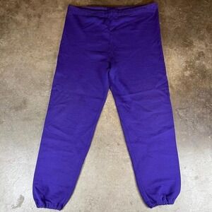 Vintage 90s made in USA Russell Athletic purple sweatpants Men's Size L